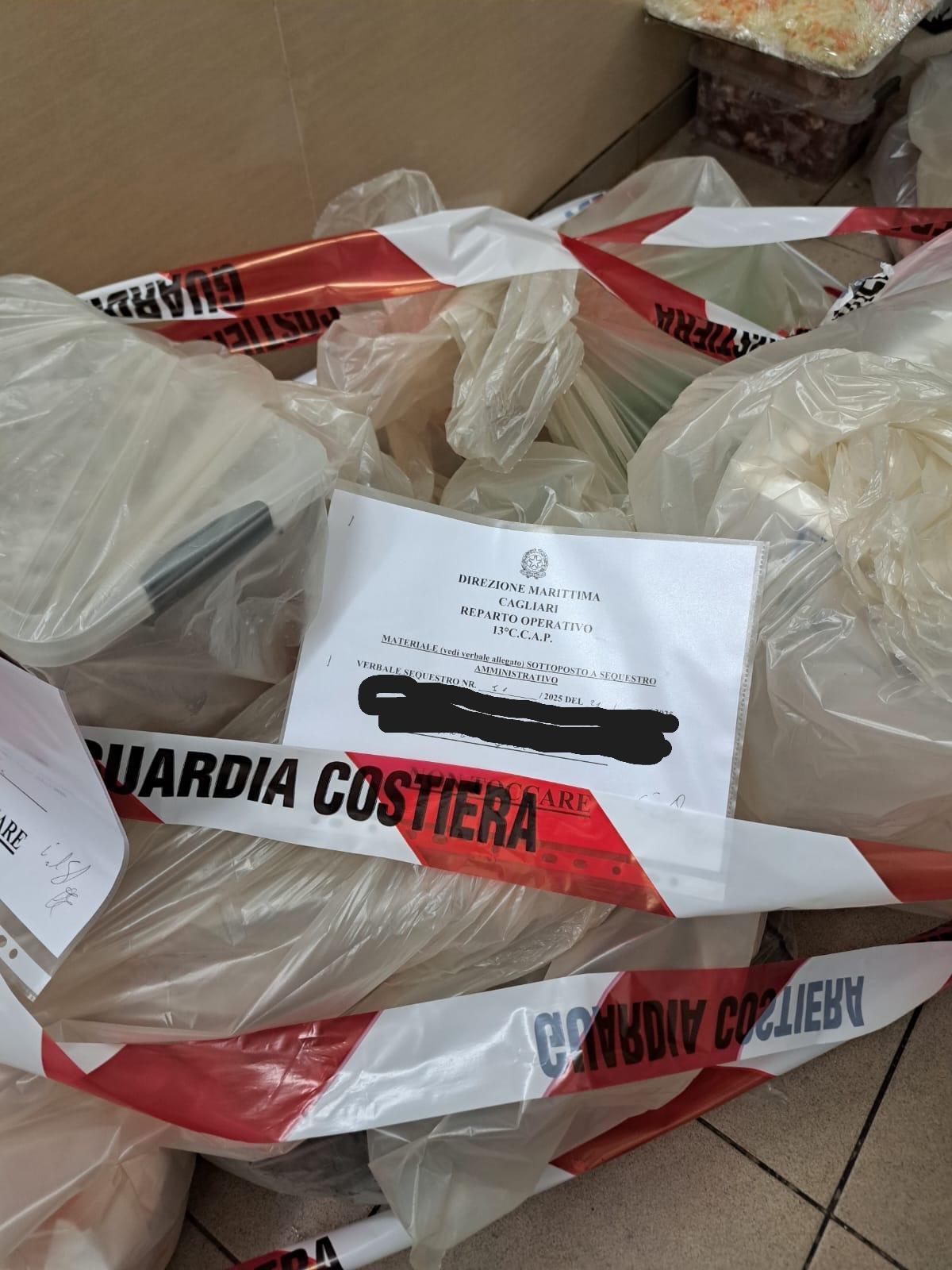 Sequestrati 130 chili di pesce in un ristorante self service