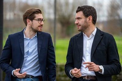 
	Da sinistra il vicesindaco Matteo Francesconi con il sindaco Giordano Del Chiaro

