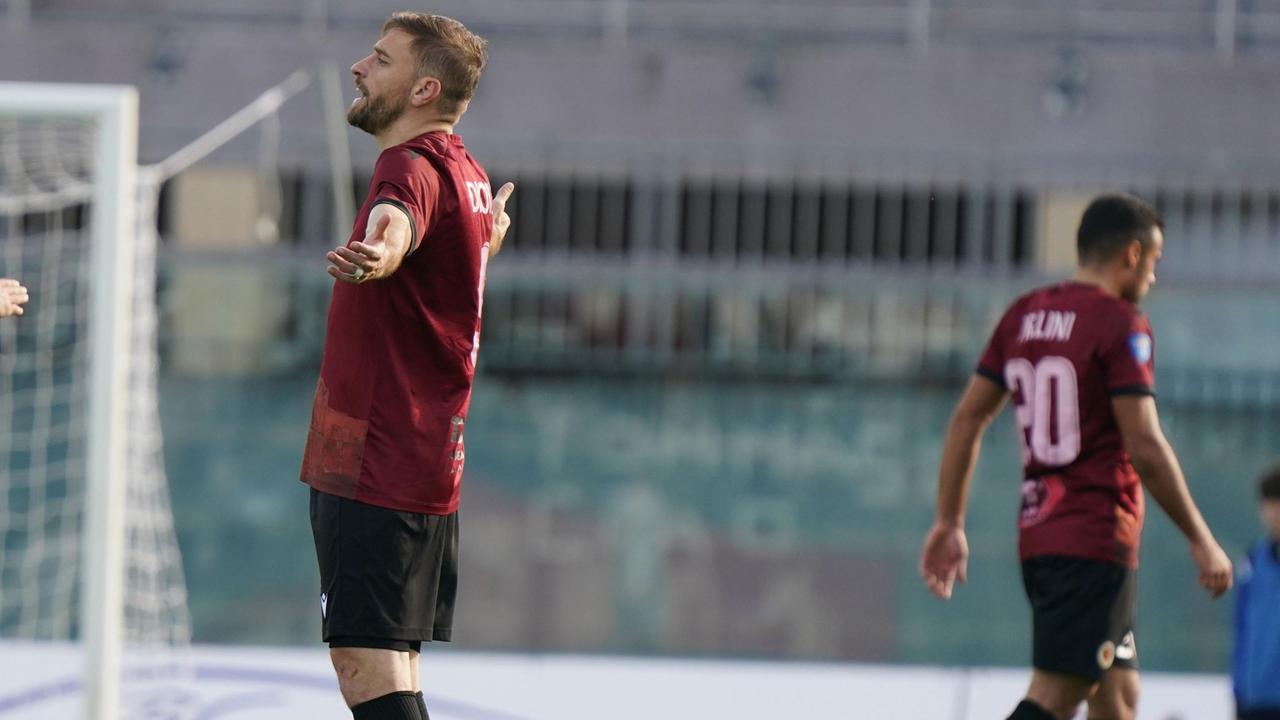 Il giocatore amaranto (foto Silvi)