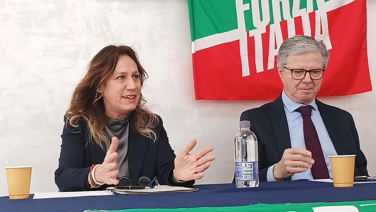 Silvia Guarducci insieme a Goffredo Borchi