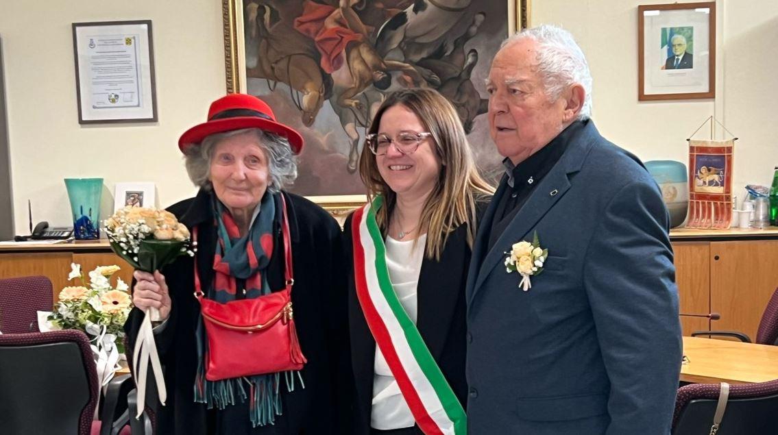 Occhiobello, Euro e Milena sposi a 81 e 90 anni