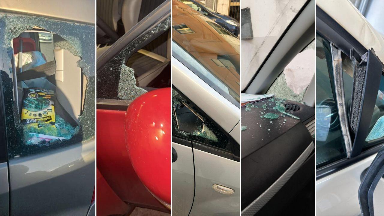 Finestrini spaccati e furti nelle auto, arrestato il presunto autore