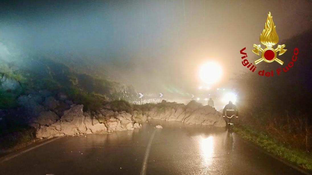 La frana sulla Sarzanese