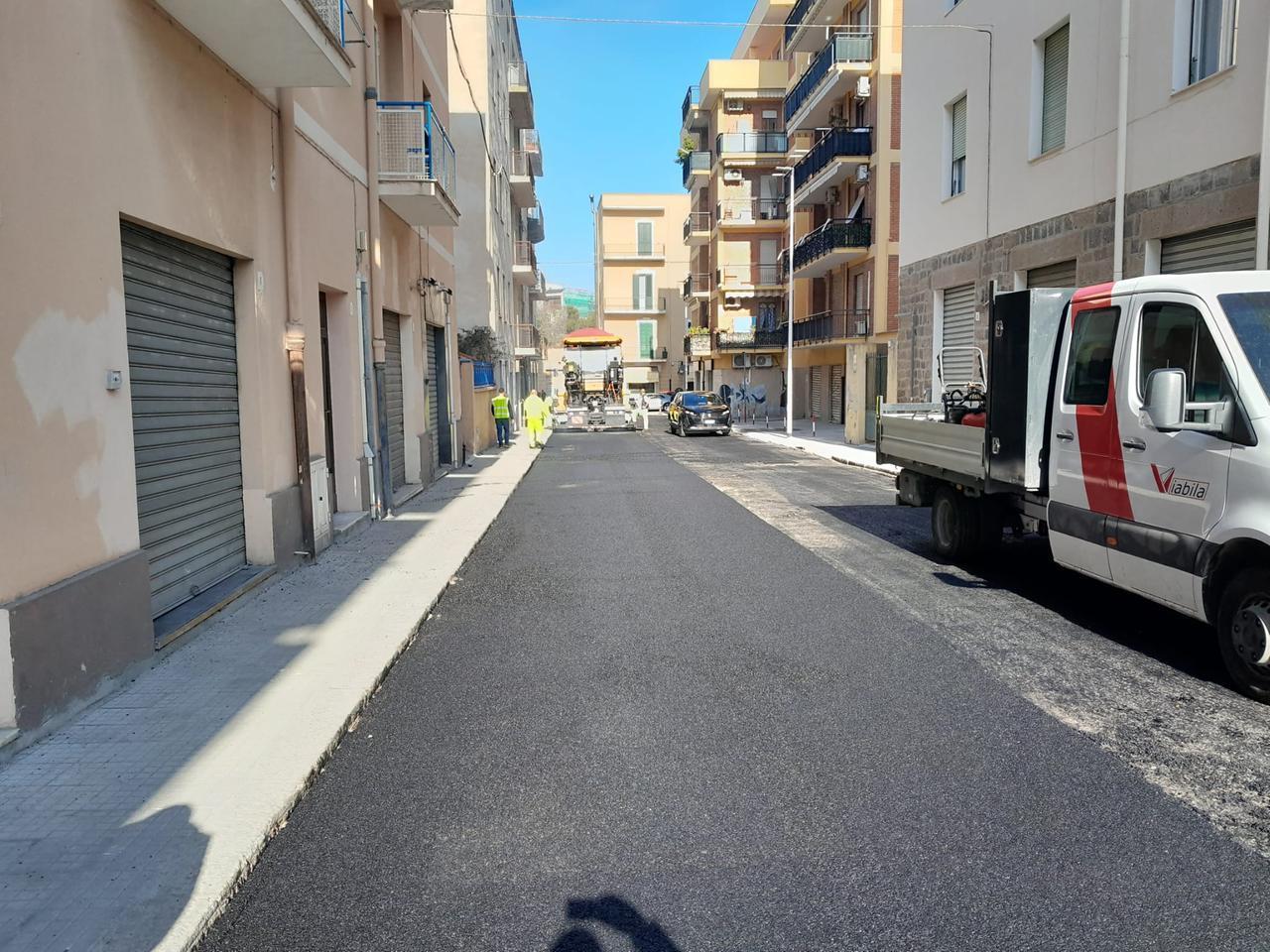Sassari, lavori in corso: ridisegnati parcheggi e segnaletica orizzontale. Tutte le strade interessate