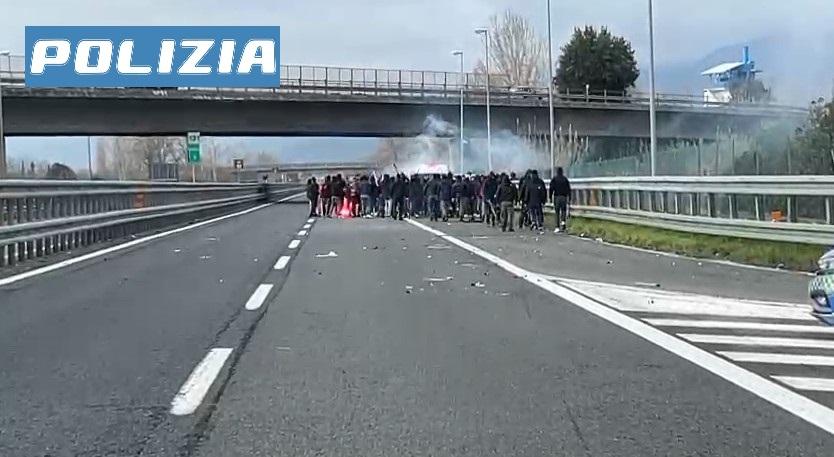 Scontri tra ultras di Perugia e Lucchese: un arresto e tre denunciati