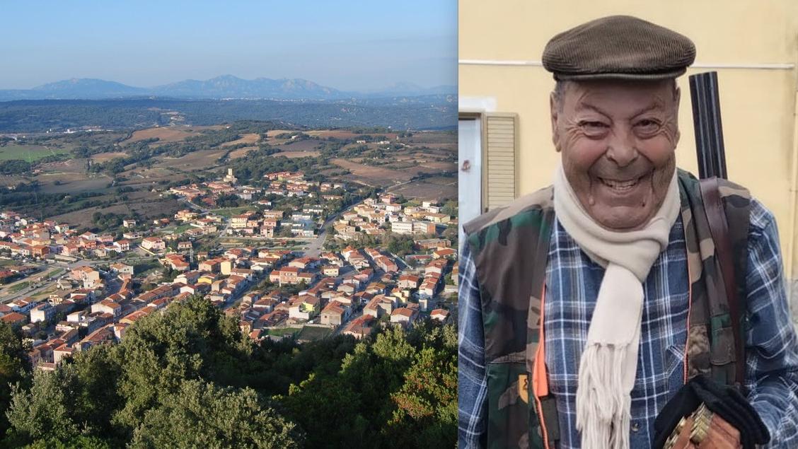 Gianni Lutzu e una veduta di Monti