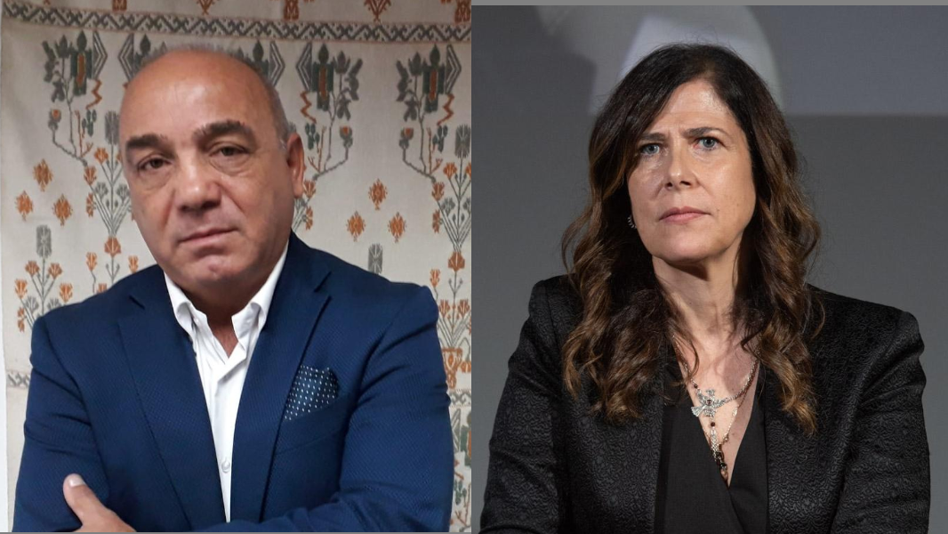 Gianni Chessa, (Fi), ex assessore al Turismo e la presidente Alessandra Todde