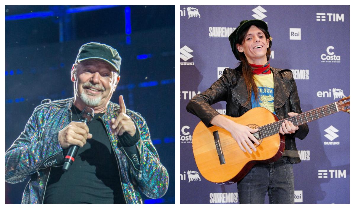 Vasco Rossi e Lucio Corsi