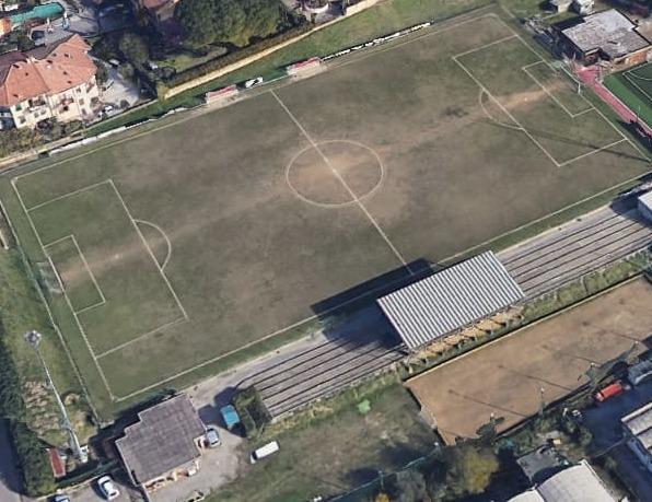 Il campo visto dall'alto