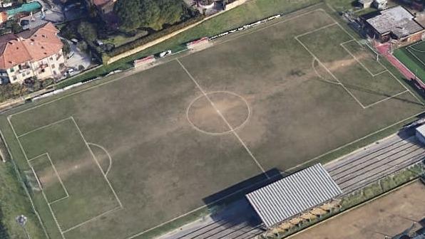 Il campo visto dall'alto