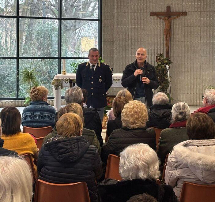 
	Da sinistra il commissario Roberto Femia e il questore Edgardo Giobbi

