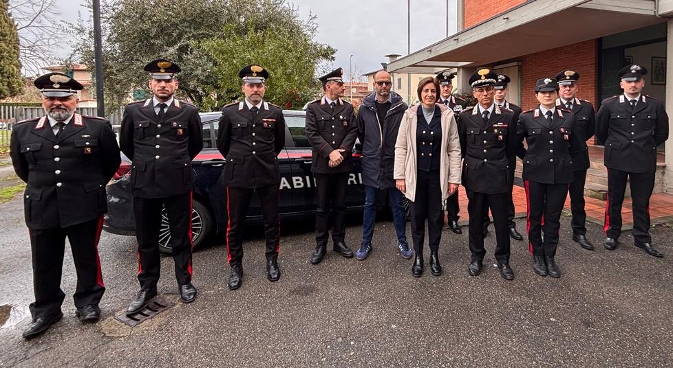 Altopascio, tre nuovi carabinieri in servizio e via all’ampliamento della caserma<br>
