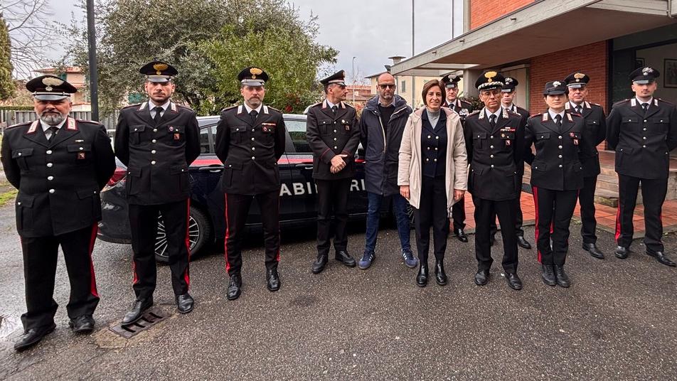 Altopascio, tre nuovi carabinieri in servizio e via all’ampliamento della caserma<br>