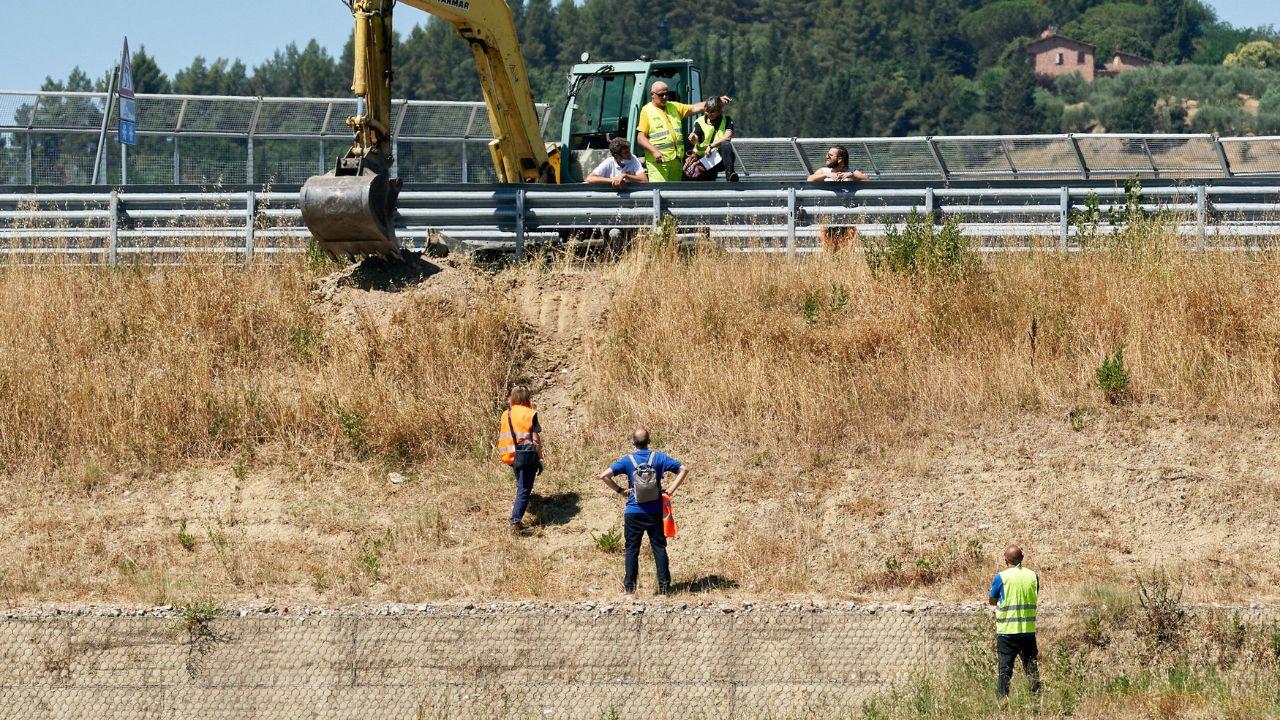 I carotaggi sulla Strada Regionale 429 (foto d'archivio)