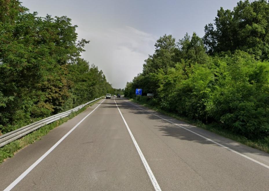 
	La Nuova Estense nel tratto da Pozza a Pavullo

