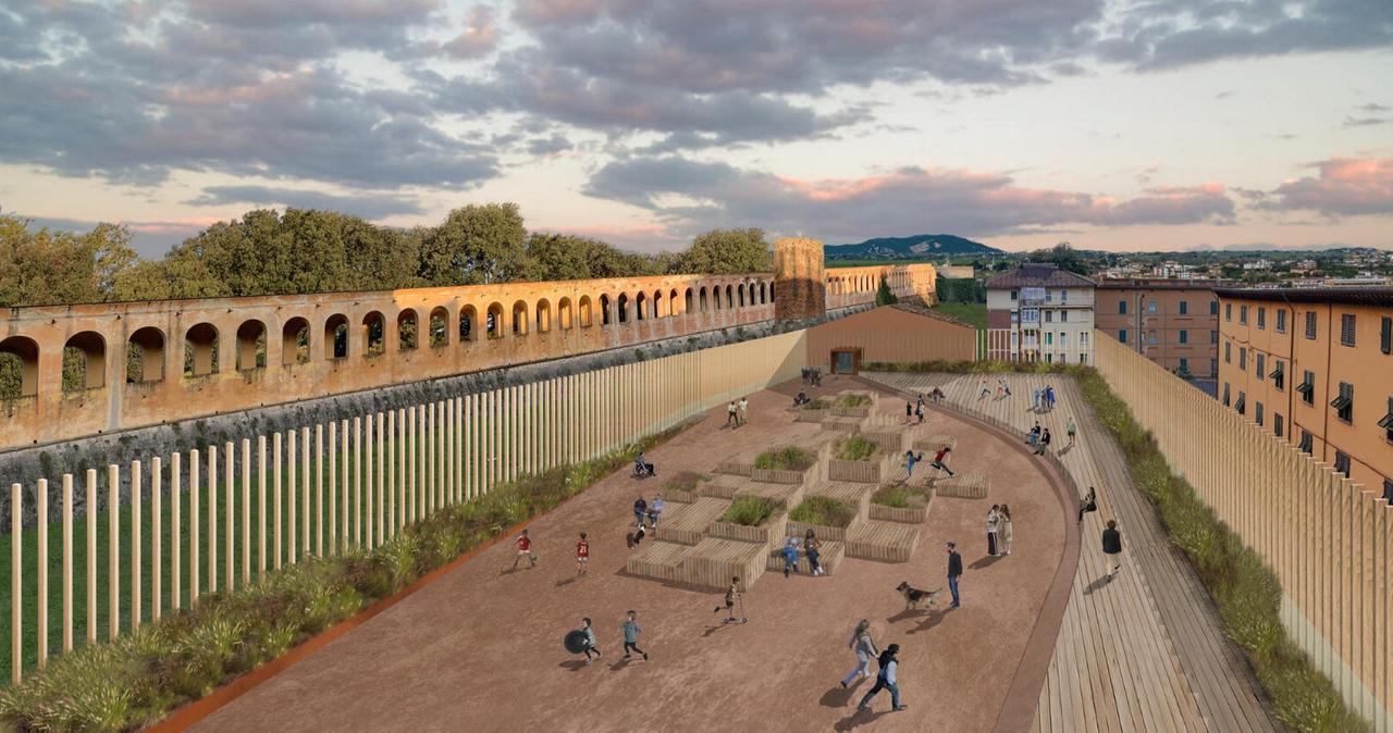 Pisa, multipiano in zona Scotto e via San Martino pedonale