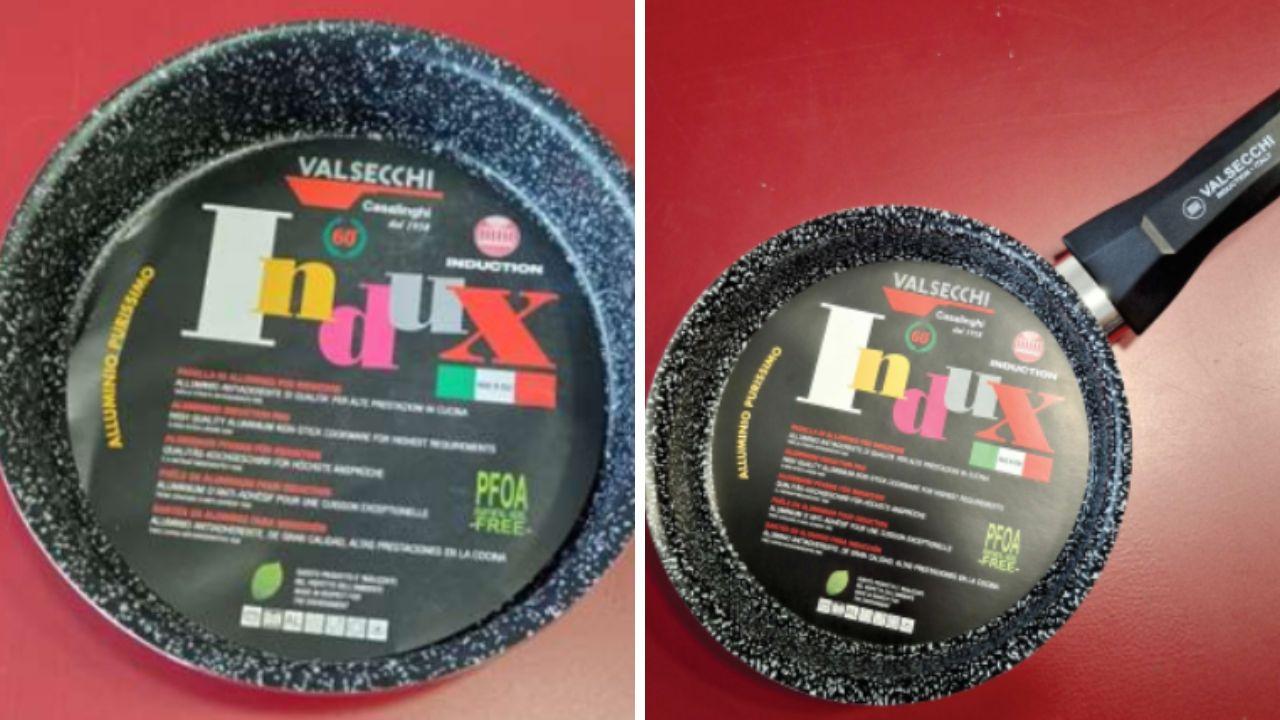 
	Tegami e padelle ritirate dal mercato

