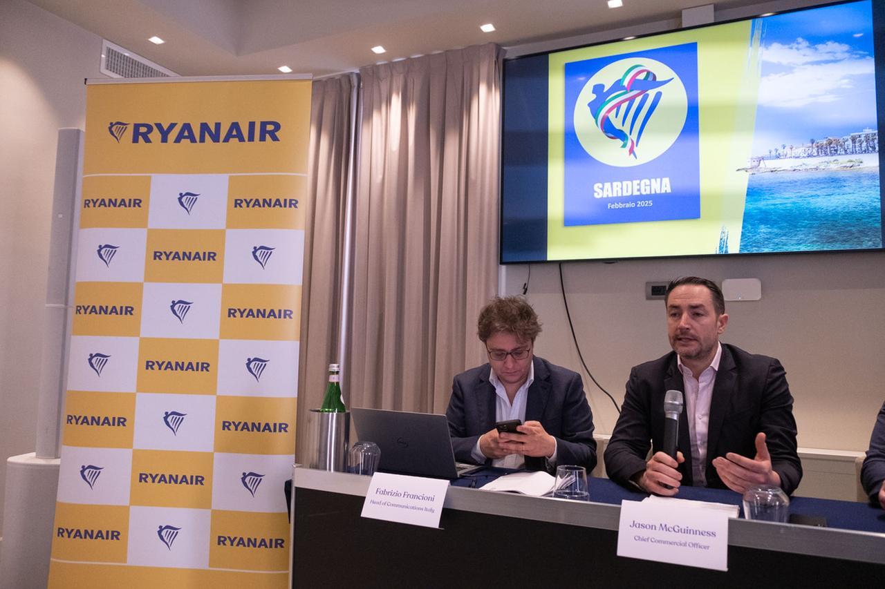 Allarme Ryanair: a rischio i voli da e per la Sardegna