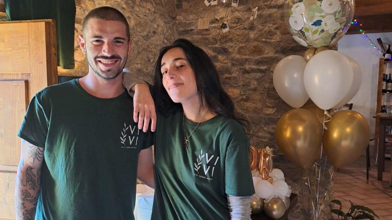 Gabriele Pistolesi e Carolina Tagliaferri