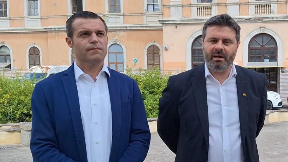 
	I sindaci di Alghero Raimondo Cacciotto e di Sassari Giuseppe Mascia

