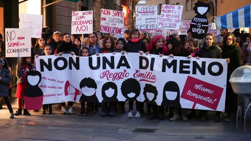 Non Una Di Meno avverte Fiore: «A Reggio Emilia non c’è posto per l’odio»