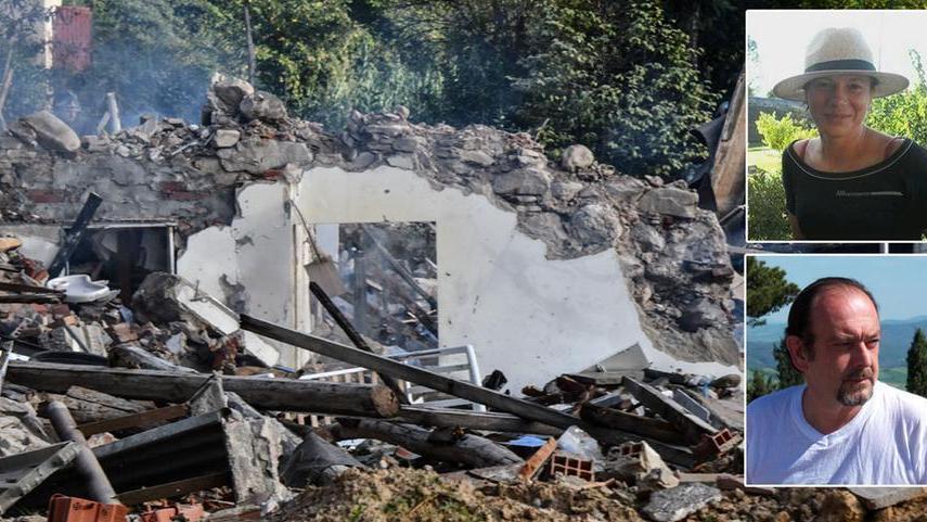 Le vittime Lyudmyla Perets e il compagno Luca Alberto Franceschi; dopo qualche giorno dall'esplosione morì anche Debora Pierini dopo aver dato alla luce il bimbo che aveva in grembo