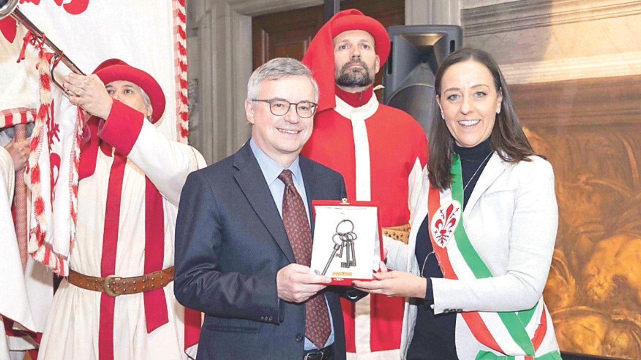 La consegna delle chiavi