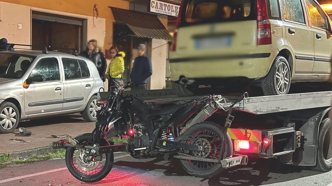 Il luogo dello scontro (foto Nucci)