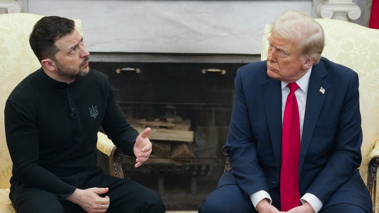 Zelensky e Trump alla Casa Bianca