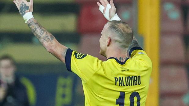 Il fantasista gialloblù Antonio Palumbo