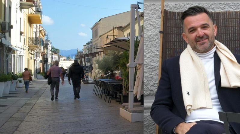 Il corso Umberto e Giuseppe Marrone (foto Vanna Sanna)