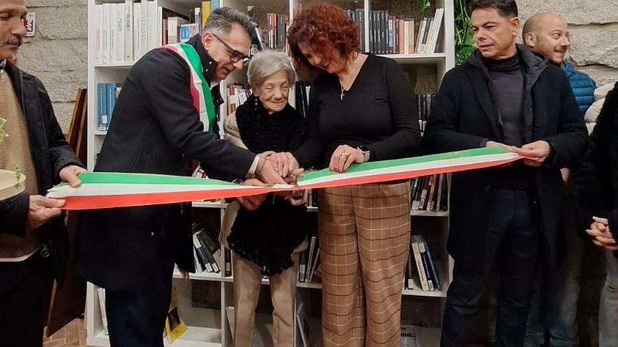 Da sinistra Vittorio Pinducciu, Maria Pia Pirina e Piera Azzena