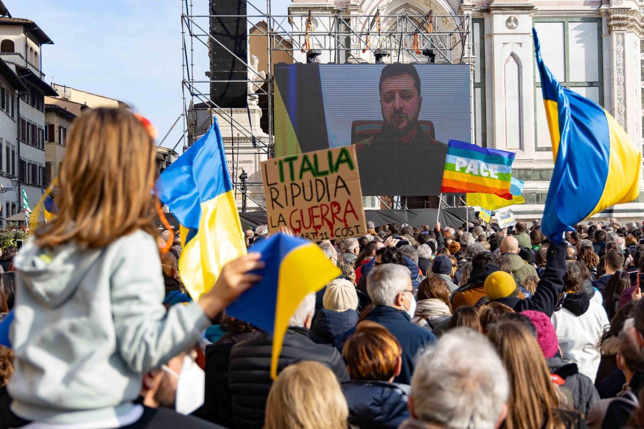 
	3 marzo 2022: Firenze scende in piazza per sostenere l&rsquo;Ucraina

