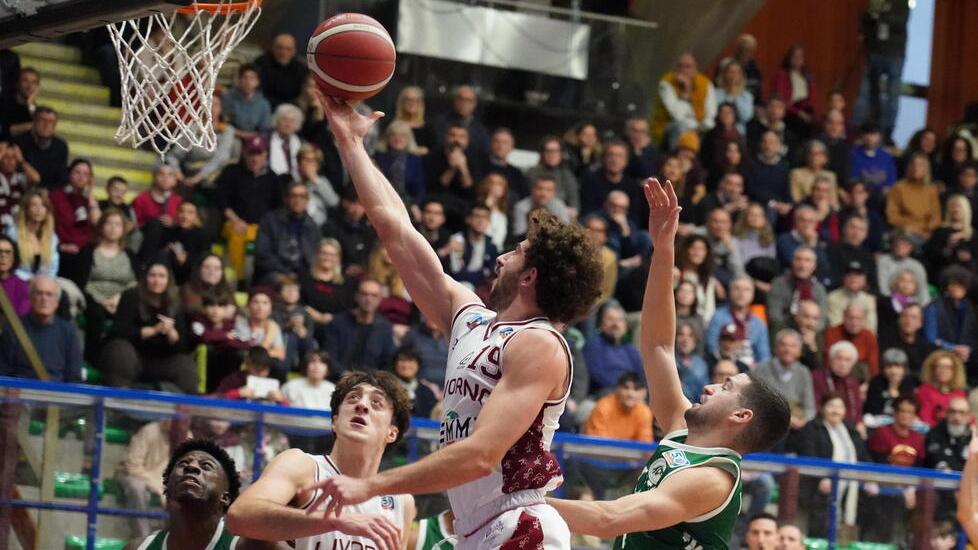 Un'azione del match (foto Stick)