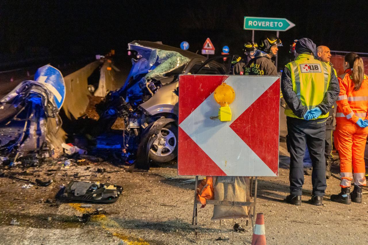 Schianto in Superstrada a Rovereto, deceduto Marcello Minetti