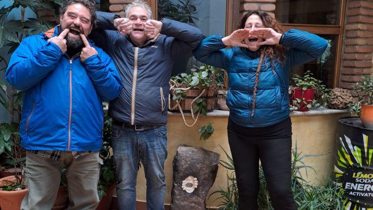 Marcello Migliorisi, Franco Rino Nanu e Teresa Podda