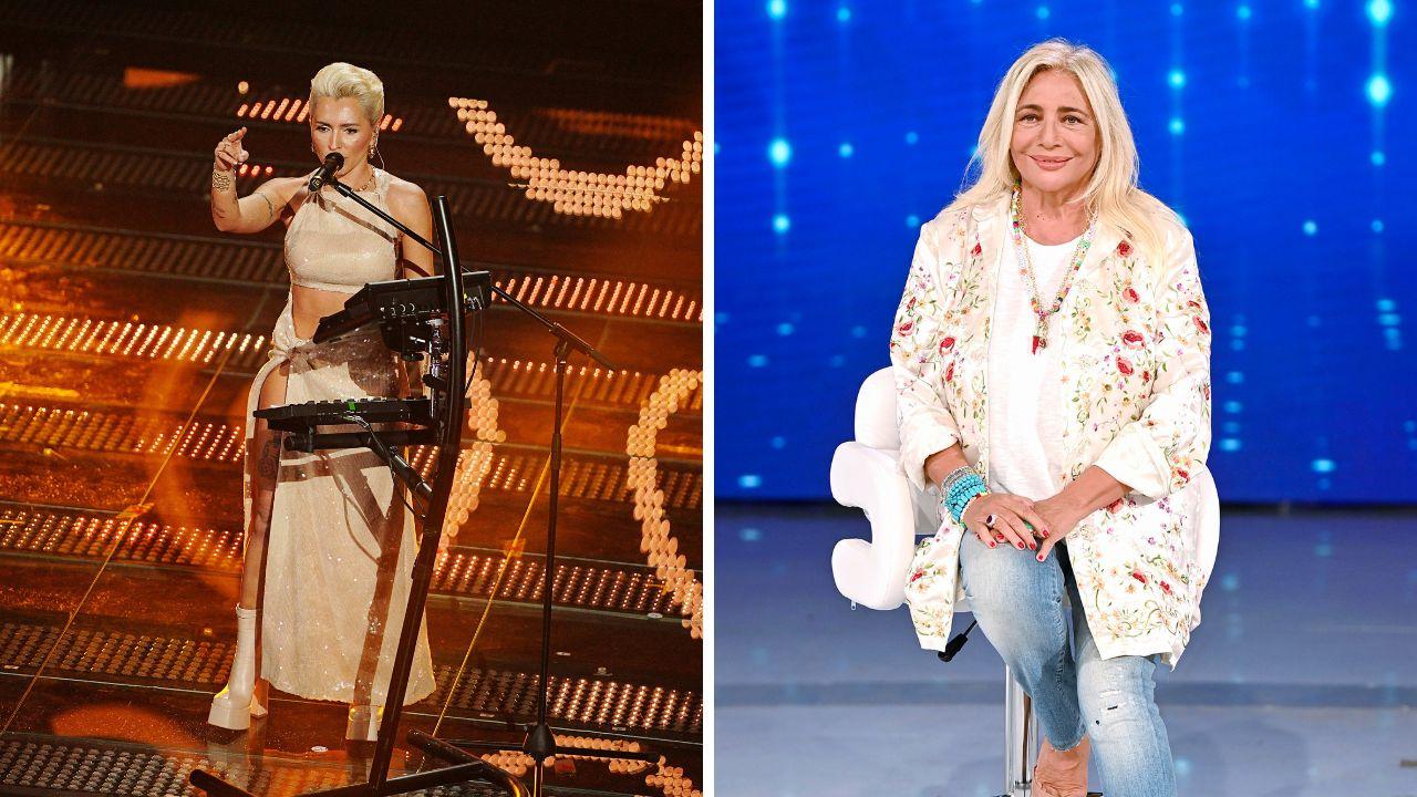 Serena Brancale e Mara Venier