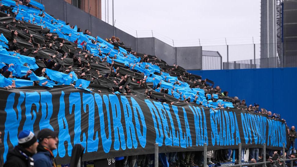 I tifosi nerazzurri a Reggio