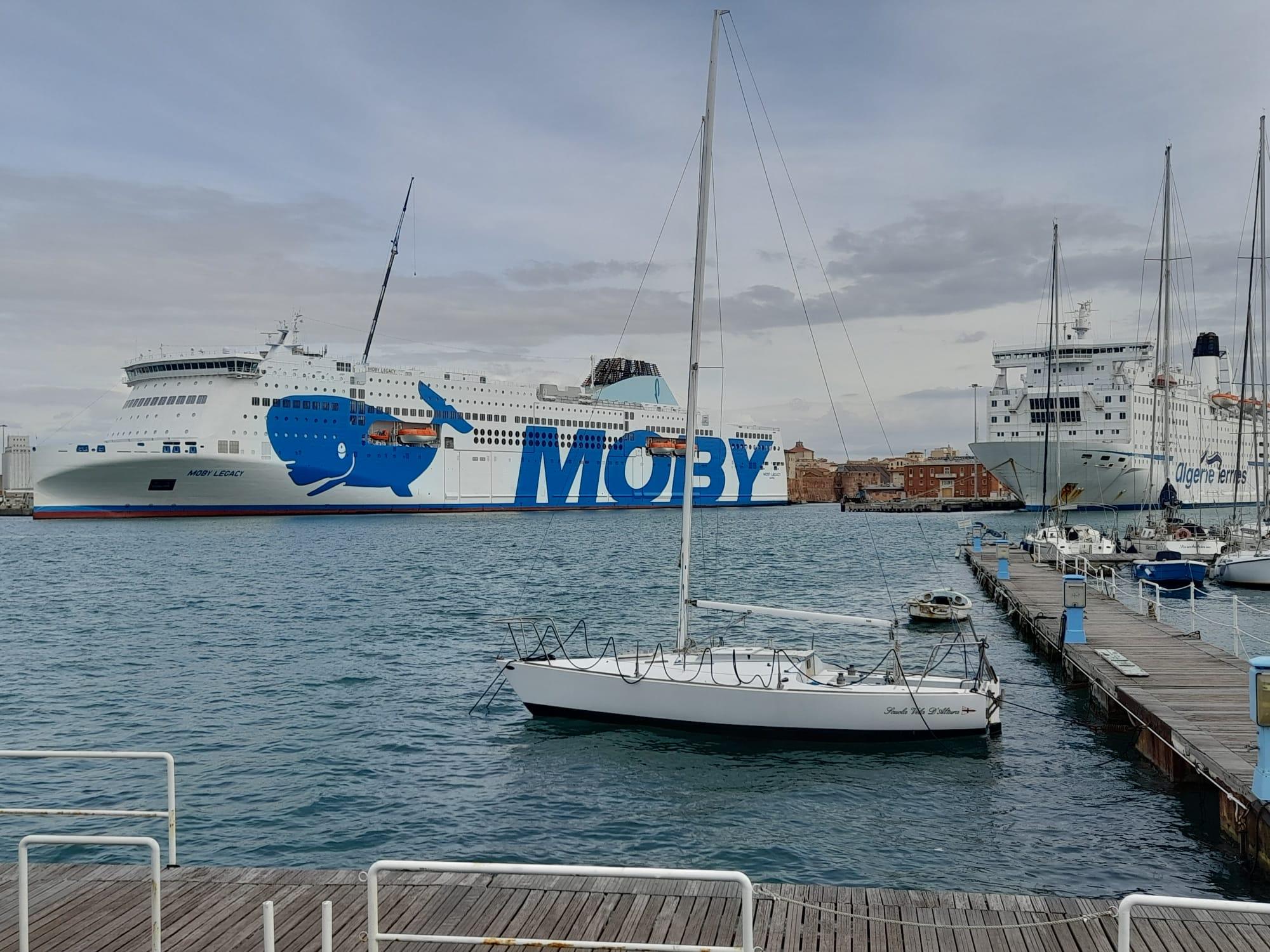 La Moby Legacy in porto