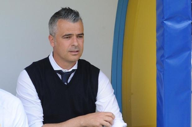 Michele Fini sulla panchina del Latte Dolce