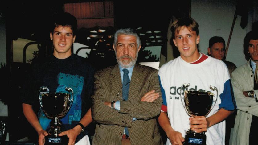 Al centro Carmine Compagnini, già presidente del Tc Prato