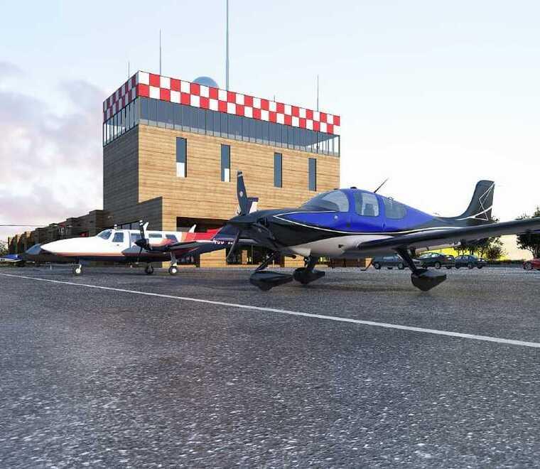 Un rendering del progetto