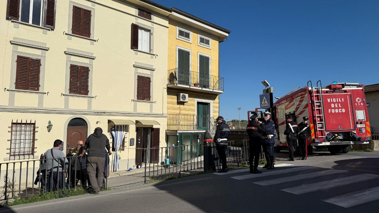 
	Il luogo della tragedia (Foto Innocenti/Nucci)

