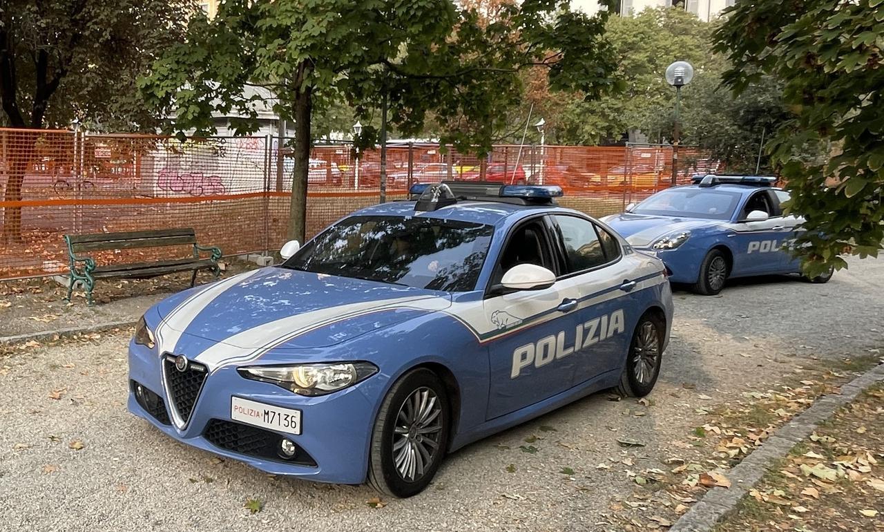 
	Un controllo della polizia sui Viali

