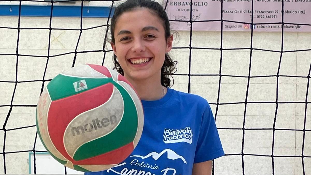 Irene Lusuardi, 19enne di Fabbrico: «Mamma e papà mi hanno trasmesso il grande amore per il volley»