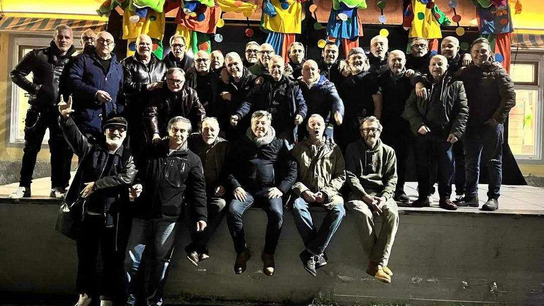 Foto di gruppo nell'ultima cena