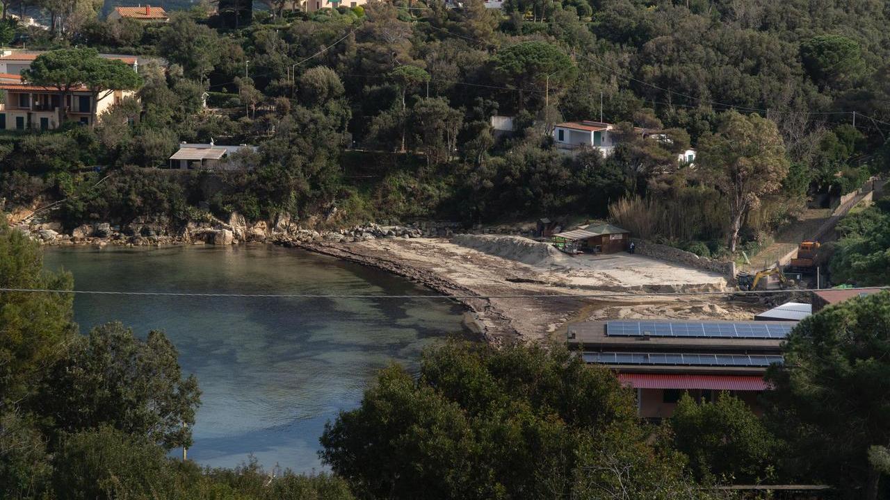 La spiaggia di Spartaia 