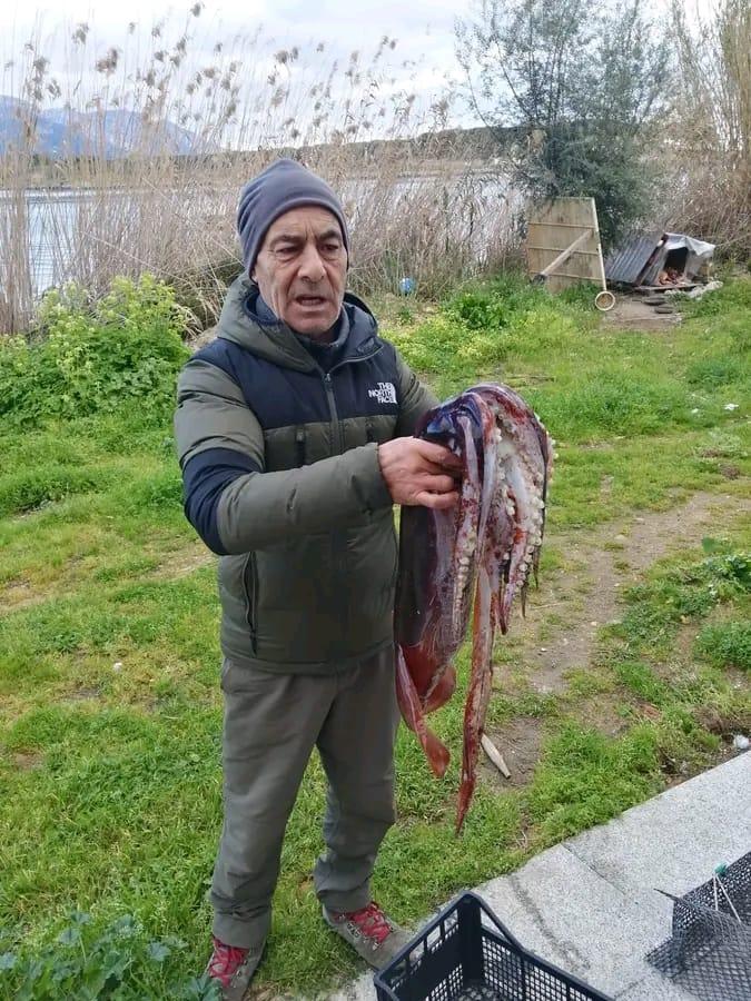 
	Salvatore Selenu con il totano da 7 chili

