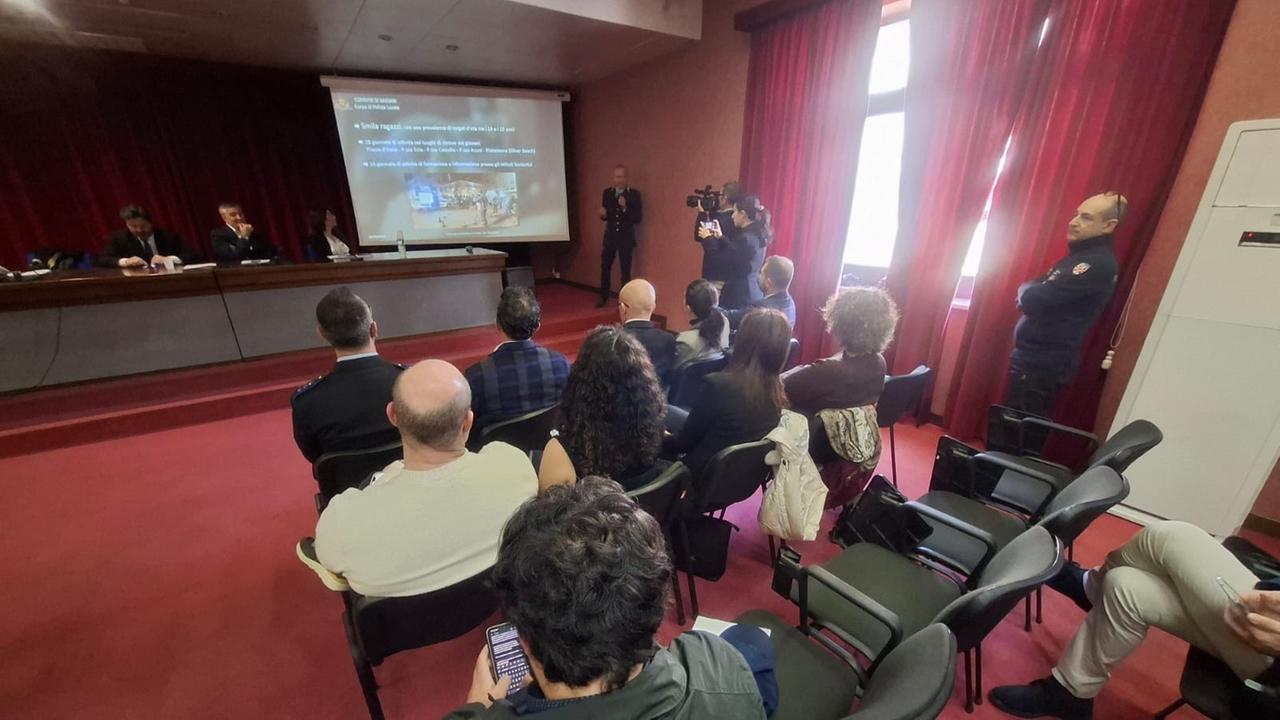 Un momento della presentazione (foto Ivan Nuvoli)