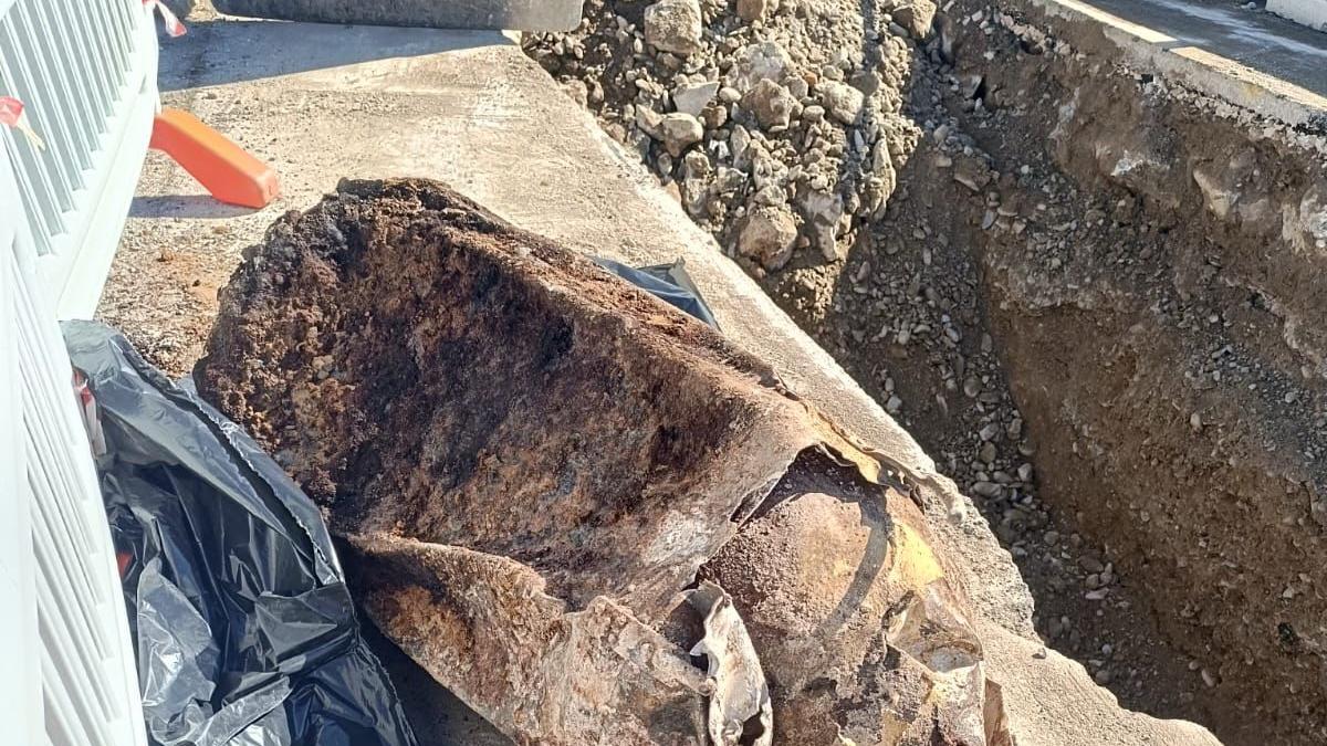 Bomba di profondità trovata nel porto di Piombino